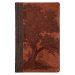 KJV Bible Giant Print Standard-size Faux Leather HC, Brown Trust Tree