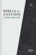 RVR 1960 Biblia De Estudio De Letra Gigante, Tapa Dura