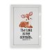 Rectangular Wall Frame – "The Lord is my strength" (Habakkuk 3:19)