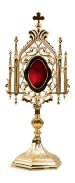 Gold Plated Reliquary H 35 cm