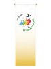 Banner in Printed Deco Fabric Jubilee 2025 Design