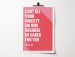 Cast All Your Anxiety On Him - 1 Peter 5:7 - A4 Print - Cora