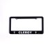 Clergy with Crosses License Plate Frame
