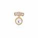 Badge Fancy Round Jr Usher Ethnic Praying Hands Pin