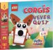 Lego® Books: Cute Squad: Corgis Never Quit (with Corgi Mini-build And Over 55 Lego® Elements)