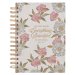 Journal Spiral-bound White Floral Everything Beautiful Ecc. 3:11