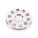 Deluxe Communion Mini Bread Plate Tray & Bread Disc Silver