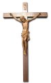 24 1/2" Wood Crucifix with Resin Corpus