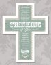 10 3/4" Thinking of You Wood Message Cross