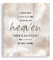 Someone In Heaven Porcelain Plaque