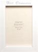 White Finish Symbolic Communion Photo Frame