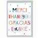 Thank you, Gracias Greetings Card