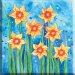 Sunny Daffodils magnet
