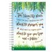 Plans to give you hope A5 notebook