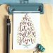 Joy to the World Mini Card