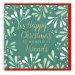 Happy Christmas to Wonderful Friends Single Christmas Card