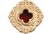 Gold Plated Pocket Reliquary D 6 cm