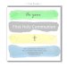 First Holy Communion Single Card