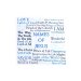Prayer Cloth Names Of Jesus Pack of 6