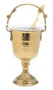 Holy Water Vessel with Aspergil H 35.5 cm