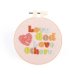 Love God, Love Others Embroidery Kit - 10cm