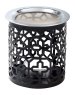 Black Steel Incense Burner H 8 cm