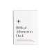 Biblical Affirmation Card Deck (52 Cards)