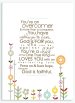 Overcomer (Flowers) A6 Greeting Card