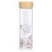 Water Bottle Glass w/ Sleeve It is Well with My Soul