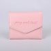 Women's Wallet Pray Wait Trust Pink Leather-Look