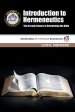 Introduction to Hermeneutics The Art and Science of Interpreting the Bible: Secretariat of Christian Education