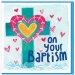 Cross & Heart Baptism Card
