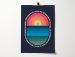 Psalm 23. He refreshes my soul. A4 poster