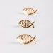 Lapel Pin Jesus Fish Gold Pack of 6