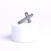 Hematite Pocket Cross with Card - Pack of 1000