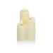 3 Piece Battery Operated Melted Effect FlickaBright Wax Candles