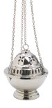 Nickel Plated Thurible H 14 cm