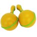Yellow Plastic Maracas