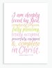 Deeply Loved A6 Greeting Card