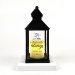 With You Always Black LED Lantern Candle