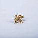 Lapel Pin Descending Dove Outline Gold Pack of 6