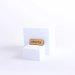 Badge Engraved Contemporary Apostle Gold Pin