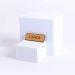 Badge Engraved Contemporary Usher Gold Magnet