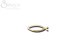 Gold Fish Lapel Pin Pack of 6