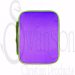 Medium Purple/ Lime Green Canvas Bible Cover