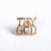 Lapel Pin Try God Gold Pack of 6
