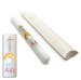 9" x 7/8" Watercolour Confirmation Candle - Cross Over Rainbow & Dove