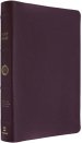 ESV Heirloom Bible, Gloria Dei: Single Column Edition (Goatskin, Royal Purple)