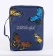 Your Works Are Wonderful Butterfly Canvas Bible Cover - Medium