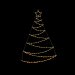 1.2m 140 LED Ultrabright Wavy Tree with Timer